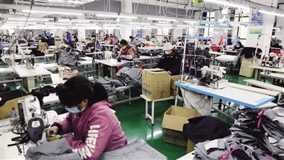湘南紡織基地牛仔服飾企業全面復工，日用品銷售同步回暖